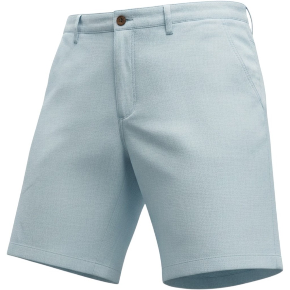 Tommy Bahama Shorts Mens 40 Blue White Stripe Linen Cotton Blend Marlin Logo